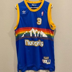Nuggets A.I jersey. Hardwood classics